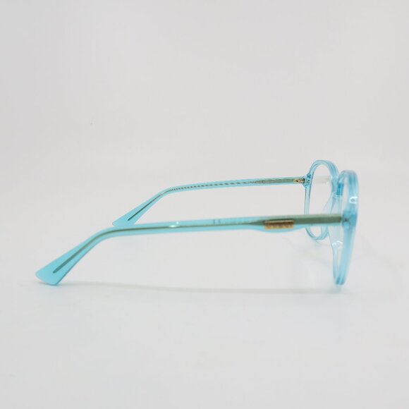 Gucci GG0259O 003 55mm Light Blue Transparent New Unisex Eyeglasses Frames. - Picture 6 of 10